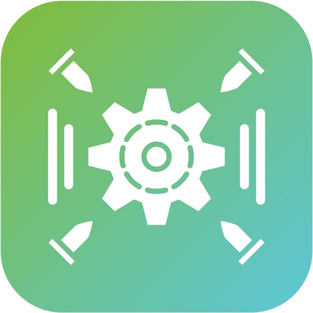 Estilo de icono de acción de diseño vectorial