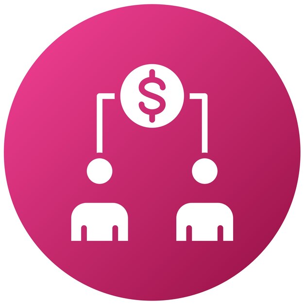 Estilo del icono del accionista del diseño vectorial