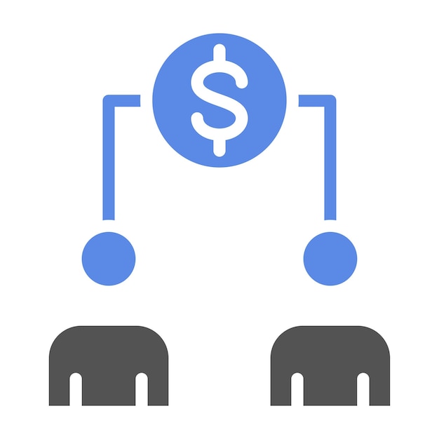 Estilo del icono del accionista del diseño vectorial