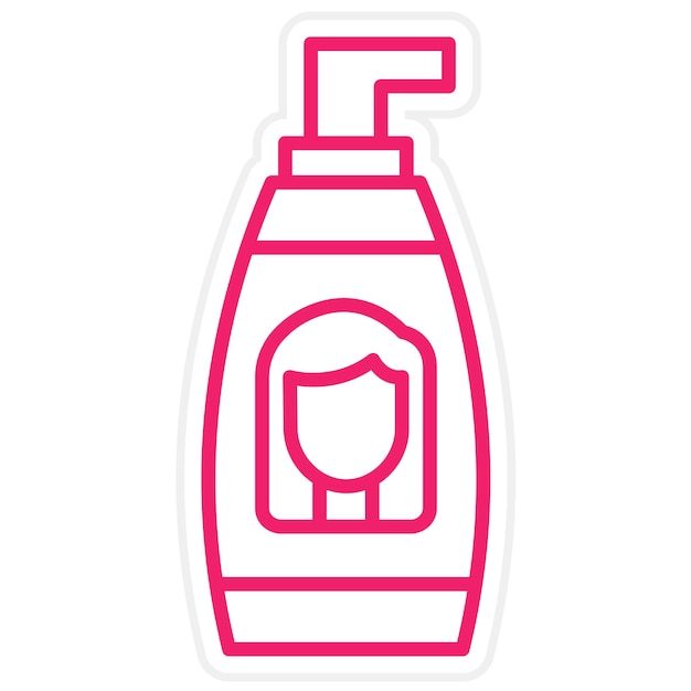 Estilo del icono del acondicionador de diseño vectorial