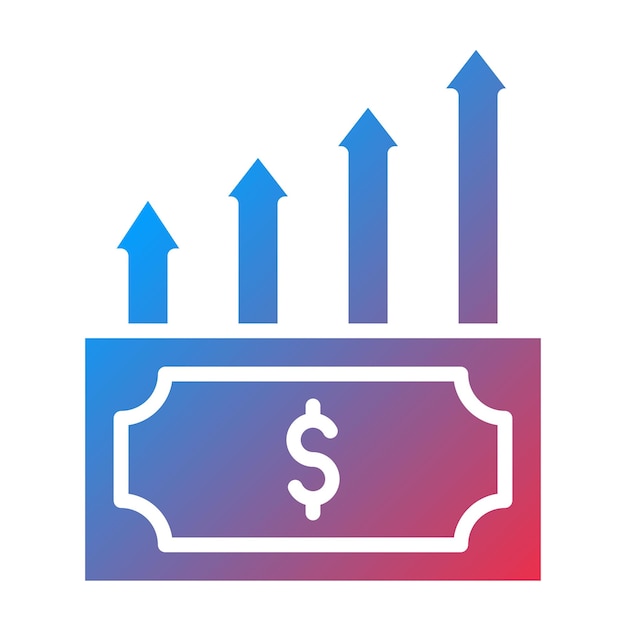 Estilo del icono de acumulación de diseño vectorial