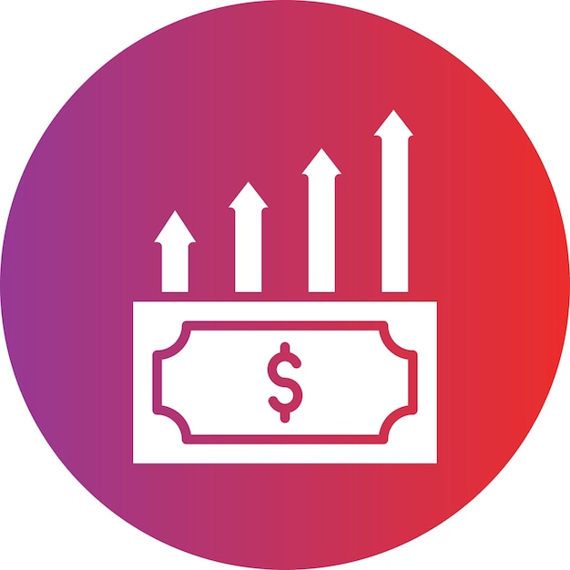 Estilo del icono de acumulación de diseño vectorial