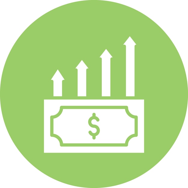 Estilo del icono de acumulación de diseño vectorial