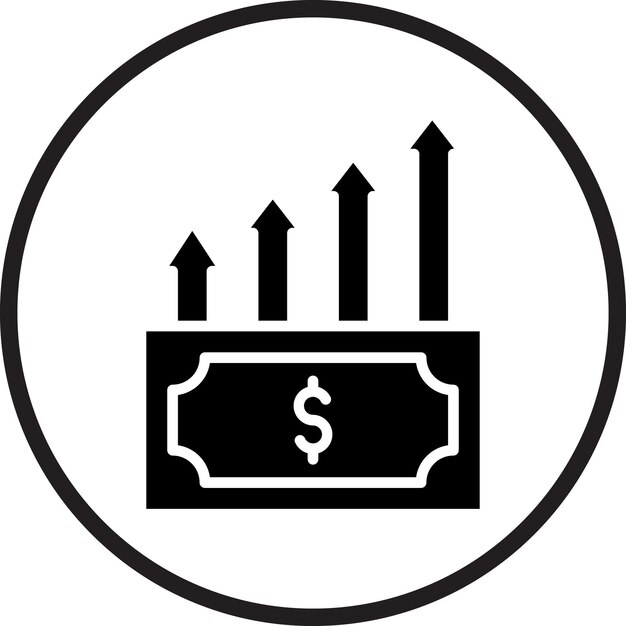 Estilo del icono de acumulación de diseño vectorial