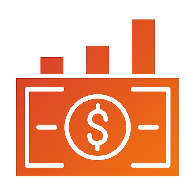 Estilo del icono de acumulación de diseño vectorial