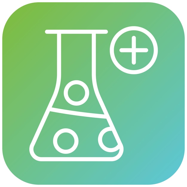 Estilo del icono de los aditivos de diseño vectorial