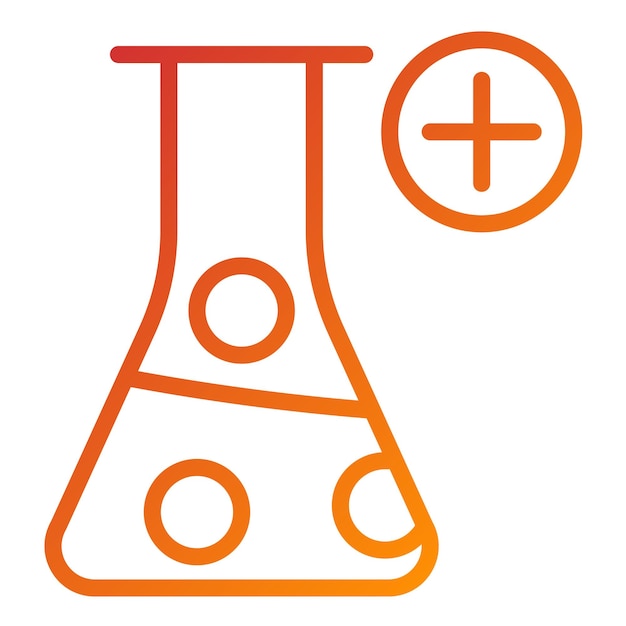 Estilo del icono de los aditivos de diseño vectorial