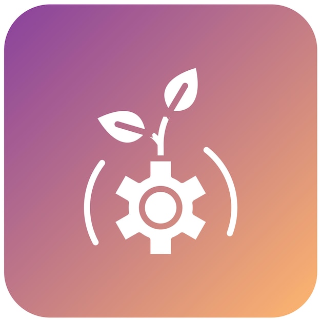 Estilo de icono de administración de diseño vectorial