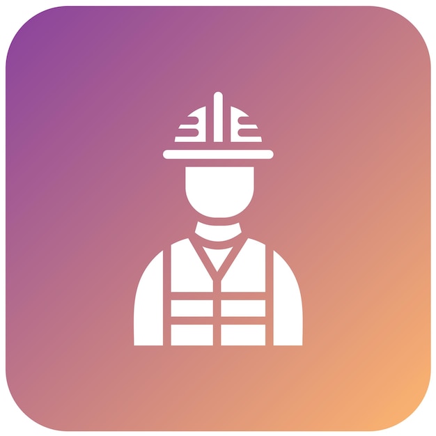 Estilo del icono del administrador del sitio de diseño vectorial