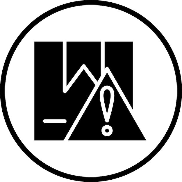 Estilo del icono de advertencia de entrega