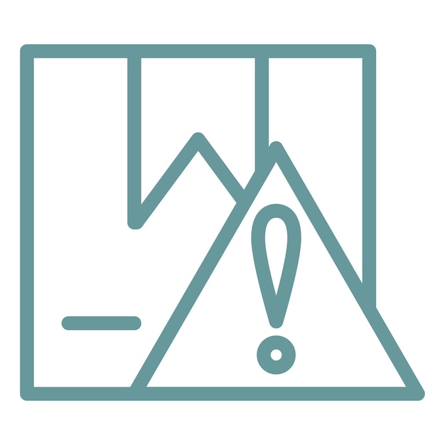 Estilo del icono de advertencia de entrega