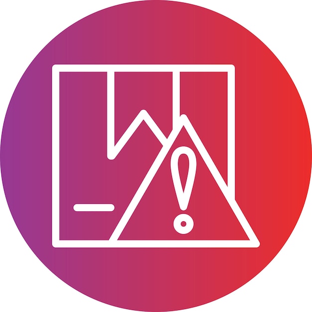 Estilo del icono de advertencia de entrega