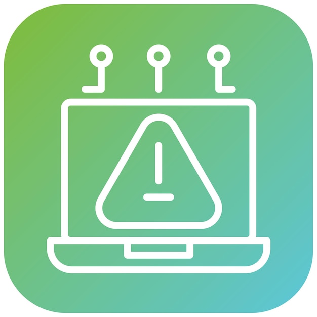 Estilo de icono de adware de diseño vectorial