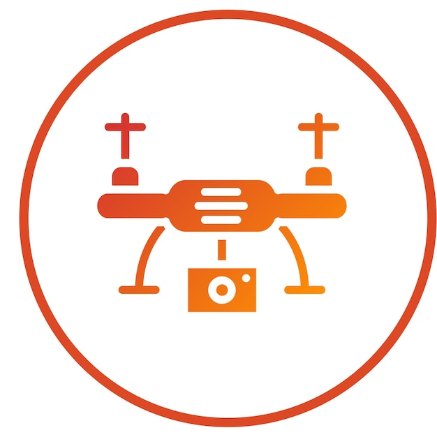 Estilo de icono aéreo de diseño vectorial