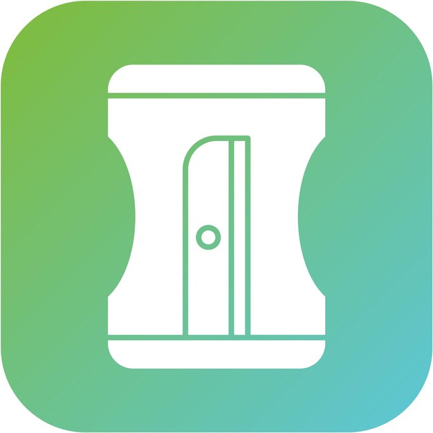 Estilo del icono del afilador de diseño vectorial