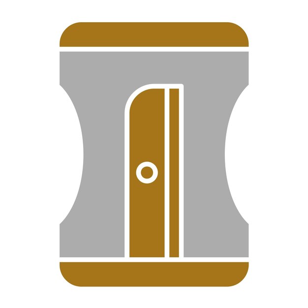 Estilo del icono del afilador de diseño vectorial