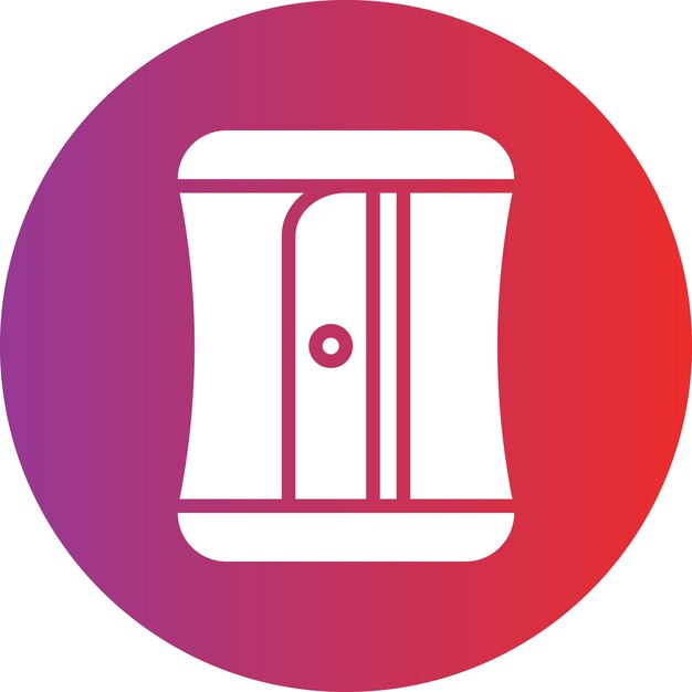 Estilo del icono del afilador de lápices