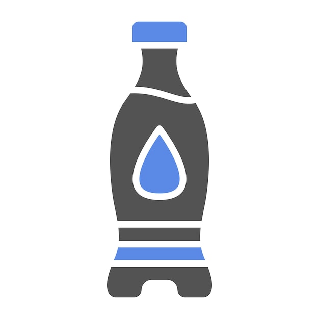 Estilo de icono de agua de diseño vectorial