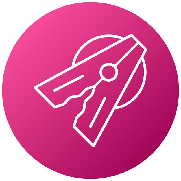 Estilo del icono de la aguja de la ropa