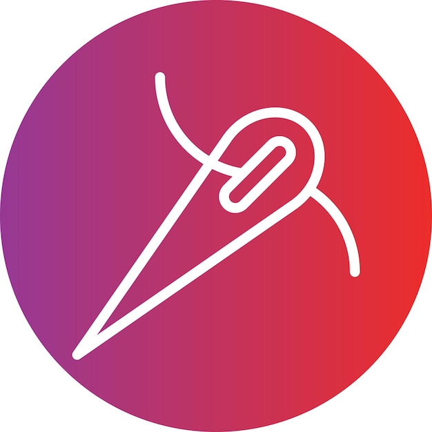 Estilo del icono de la aguja