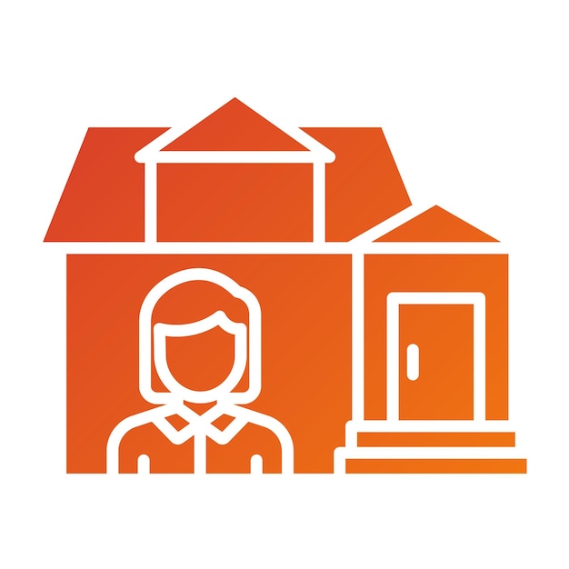 Estilo del icono de aislamiento de diseño vectorial
