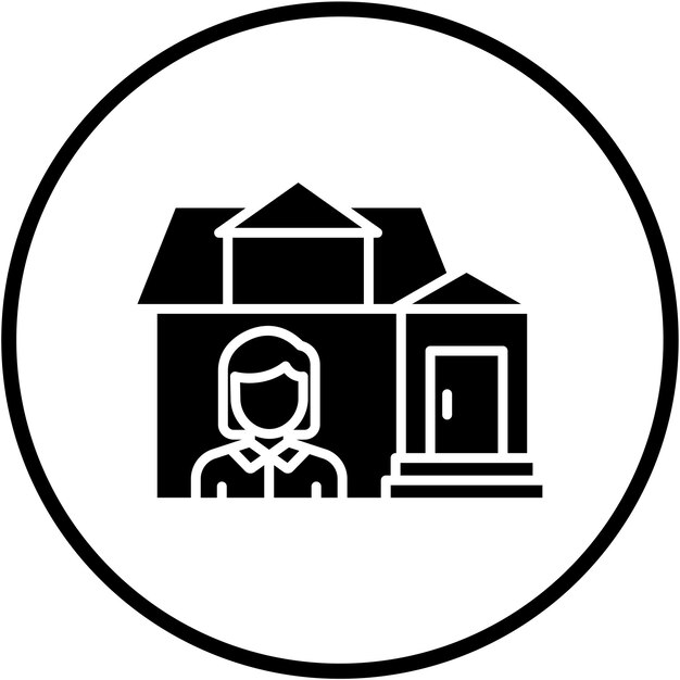 Estilo del icono de aislamiento de diseño vectorial