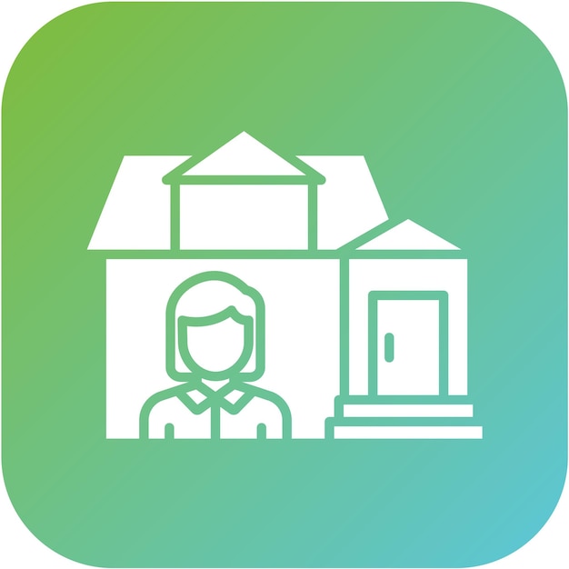 Estilo del icono de aislamiento de diseño vectorial
