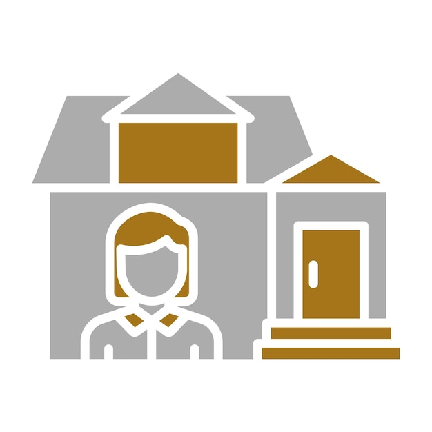 Estilo del icono de aislamiento de diseño vectorial