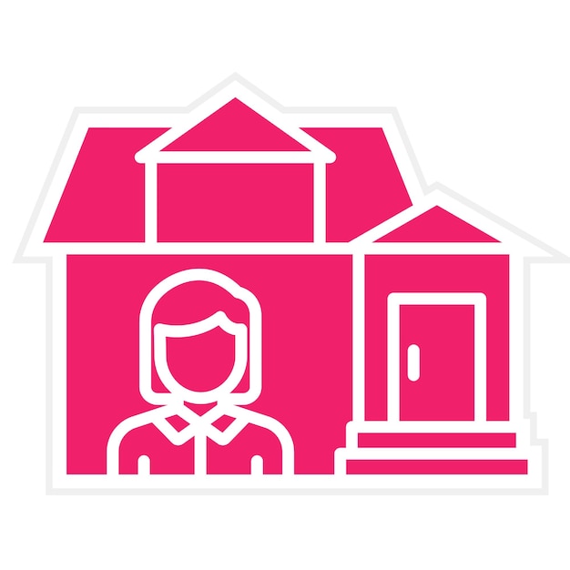 Estilo del icono de aislamiento de diseño vectorial