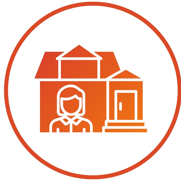 Estilo del icono de aislamiento de diseño vectorial