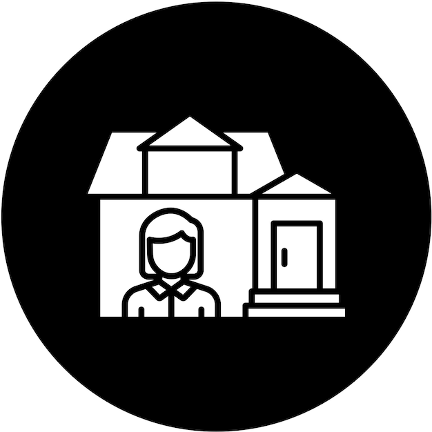 Estilo del icono de aislamiento de diseño vectorial