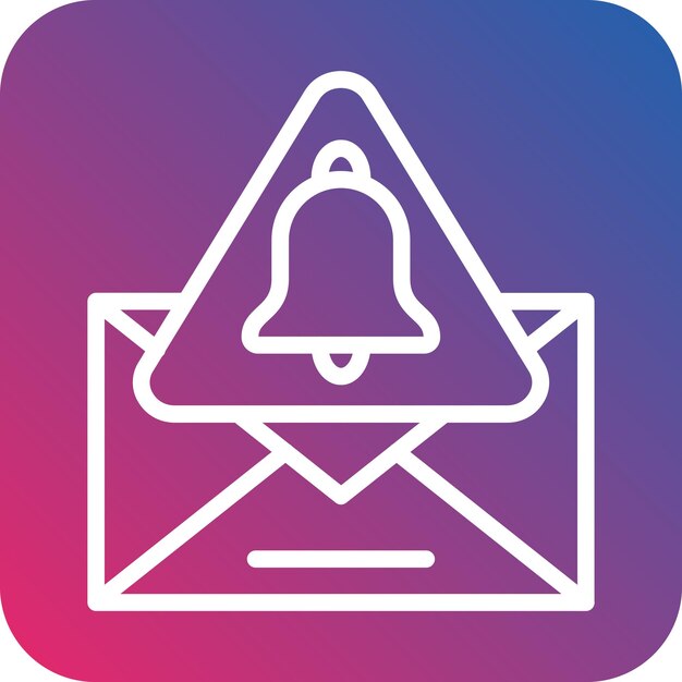 Estilo del icono de la alerta de correo electrónico