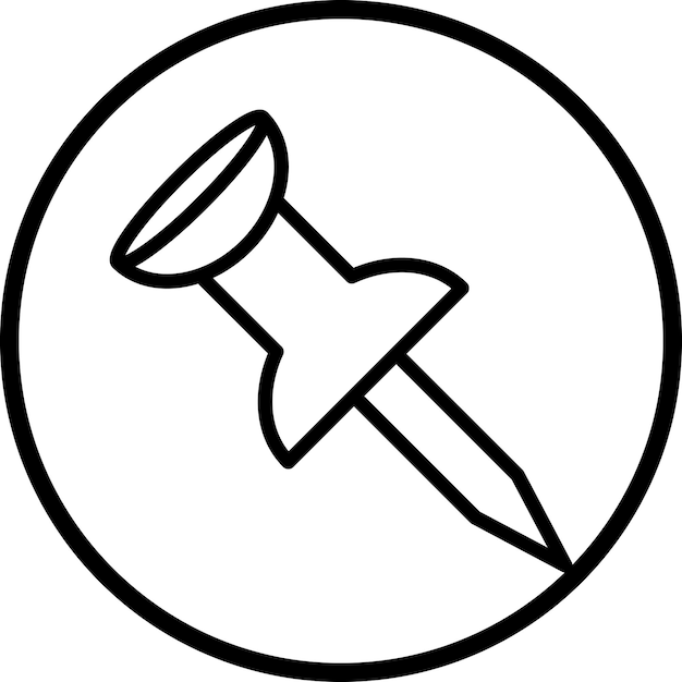Estilo del icono del alfiler