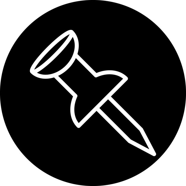 Estilo del icono del alfiler