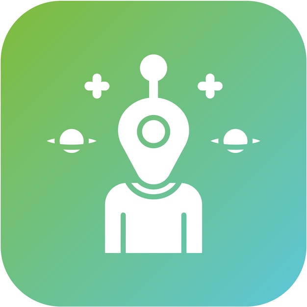 Estilo del icono de los alienígenas
