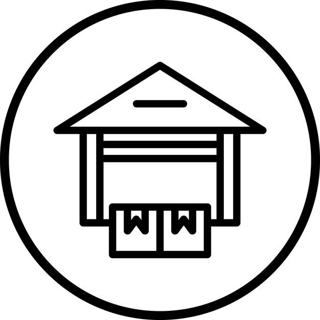 Estilo del icono del almacén