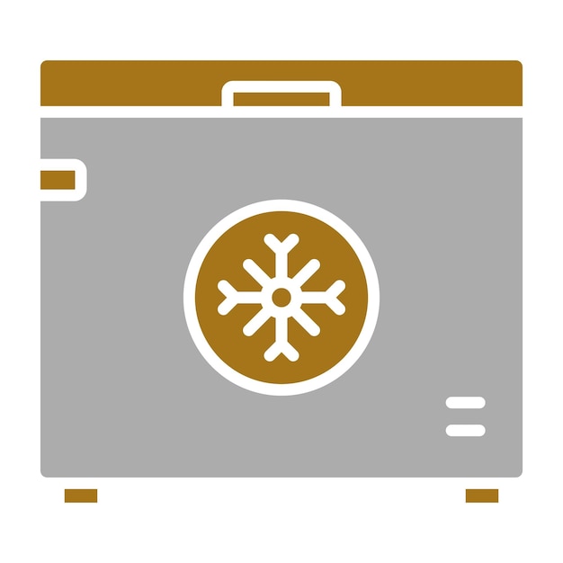 Estilo de icono de almacenamiento de alimentos de diseño vectorial
