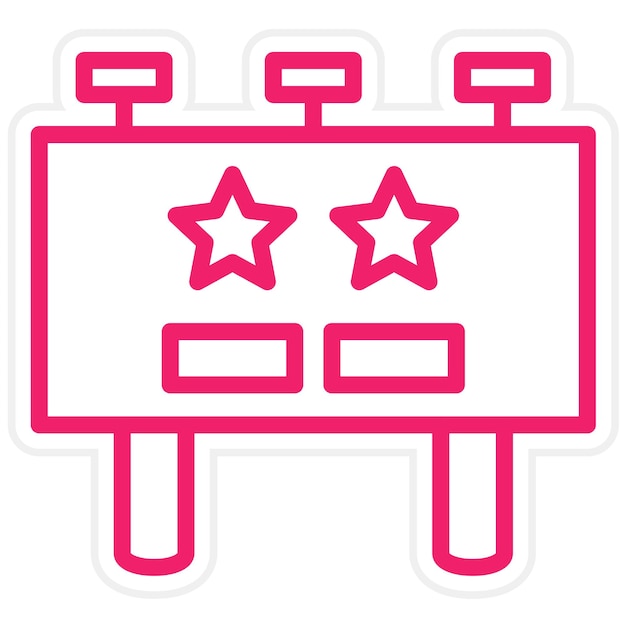 Estilo de icono de almacenamiento de diseño vectorial