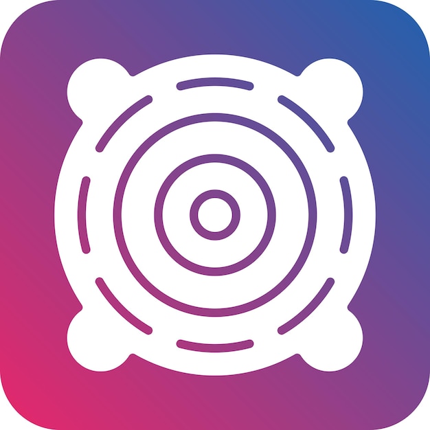 Estilo del icono de los altavoces del coche