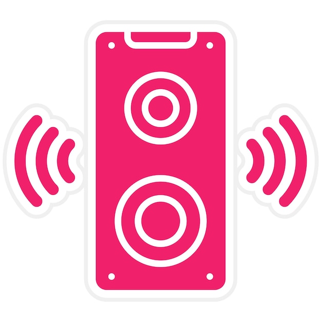 Estilo del icono del altavoz inteligente
