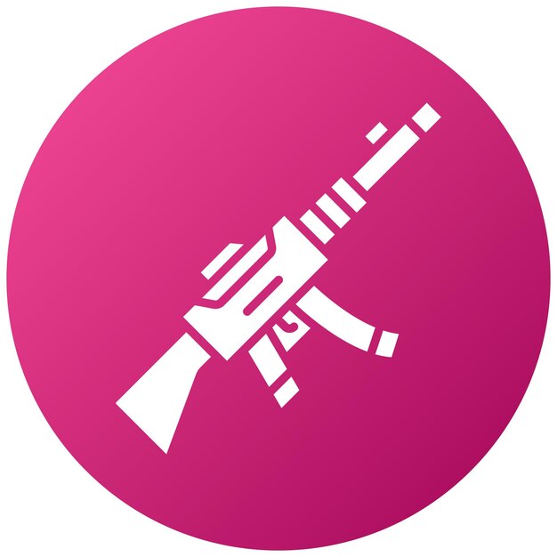Estilo del icono de la ametralladora ligera