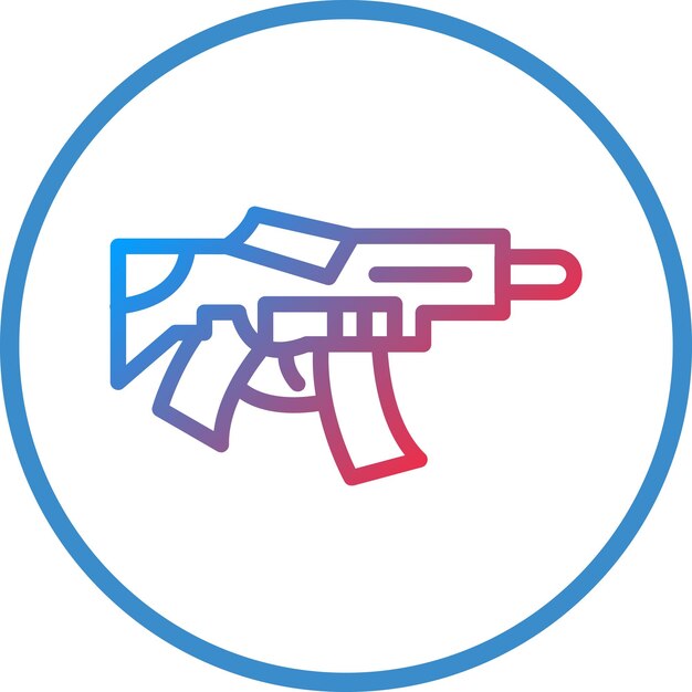 Estilo del icono de la ametralladora