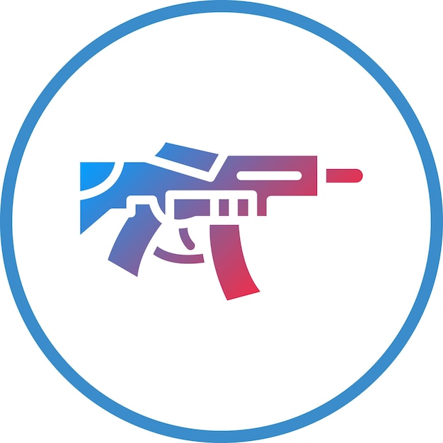 Estilo del icono de la ametralladora