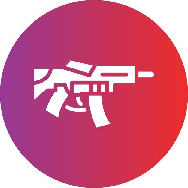 Estilo del icono de la ametralladora