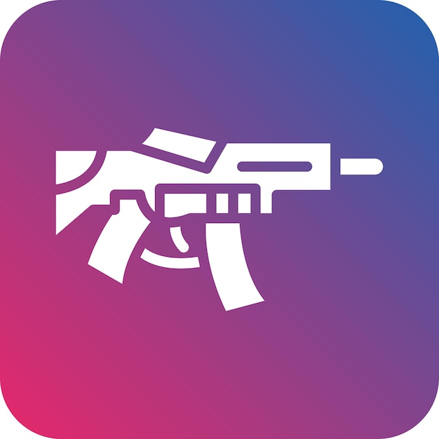 Estilo del icono de la ametralladora