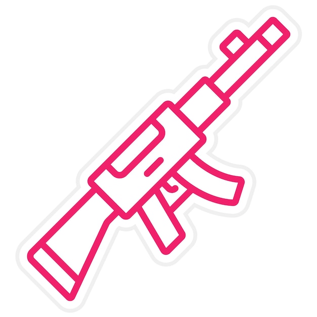 Estilo del icono de la ametralladora