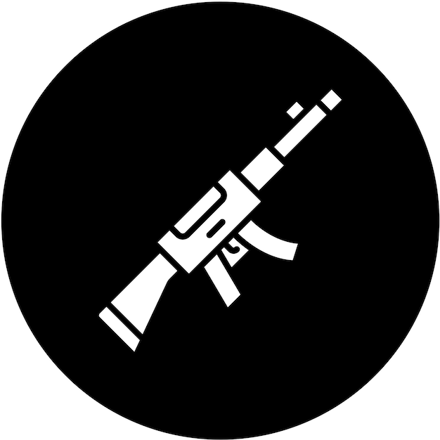 Estilo del icono de la ametralladora