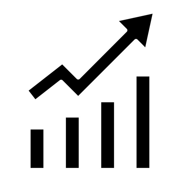 Estilo de icono de análisis de diseño vectorial