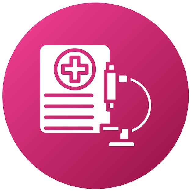 Estilo del icono del análisis de laboratorio de diseño vectorial