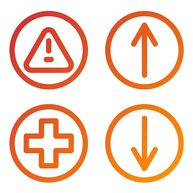 Estilo del icono de análisis SWOT de diseño vectorial